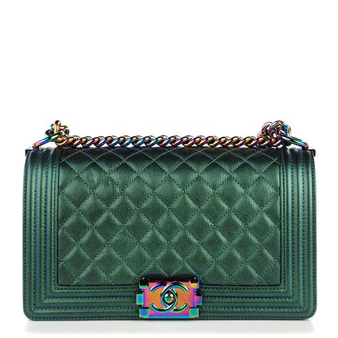 chanel bag iridescent|iridescent medium boy bag Chanel.